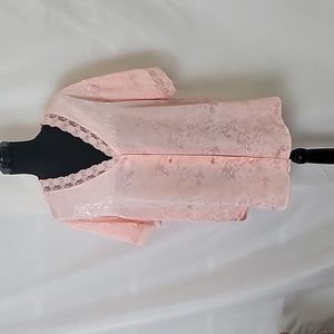 Vintage pajama top size large